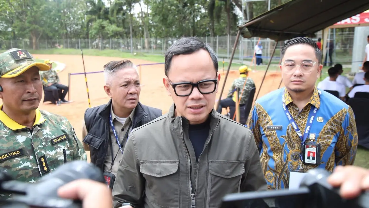 Wamendagri Bima Arya Sugiarto di Kampus Institut Pemerintahan Dalam Negeri (IPDN) Jatinangor.