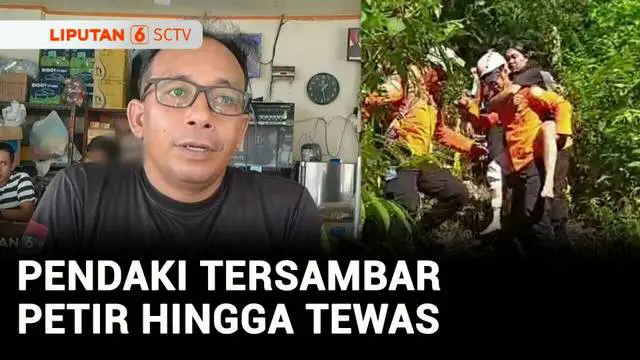 VIDEO: Nahas! Tujuh Pendaki Gunung Bawang Tersambar Petir, Satu Orang Tewas