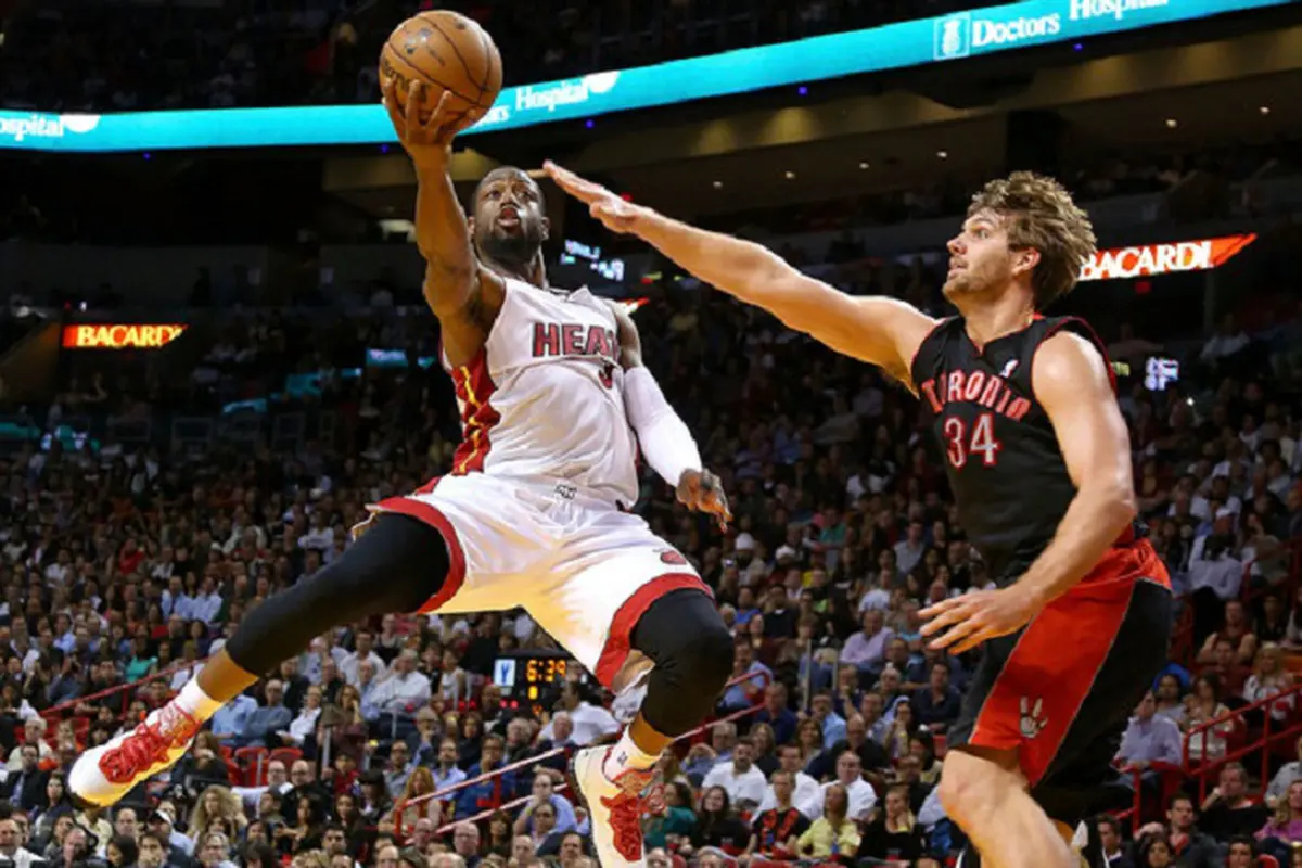 Miami Heat versus Toronto Raptors