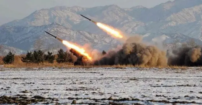 Peluncuran roket Korea Utara. (Sumber Korean Central News Agency)