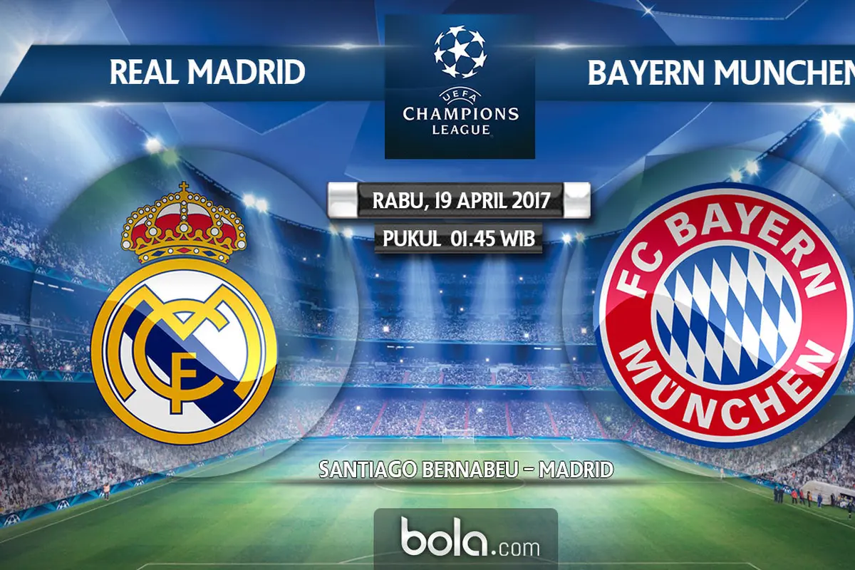 Real Madrid vs Bayern Munchen