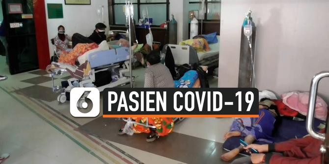 VIDEO: Over Kapasitas dan Kekurangan Nakes, Puluhan Pasien Covid-19 Dirawat di Selasar IGD
