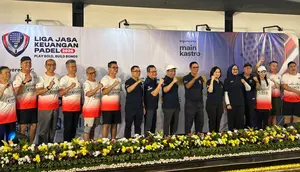 200 Pemain Ramaikan Turnamen Padel, 20 Tim Berebut Gelar Juara