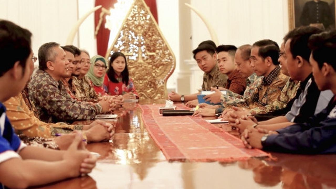 Presiden Jokowi terima kunjungan tim Shell Eco-Marathon Indonesia