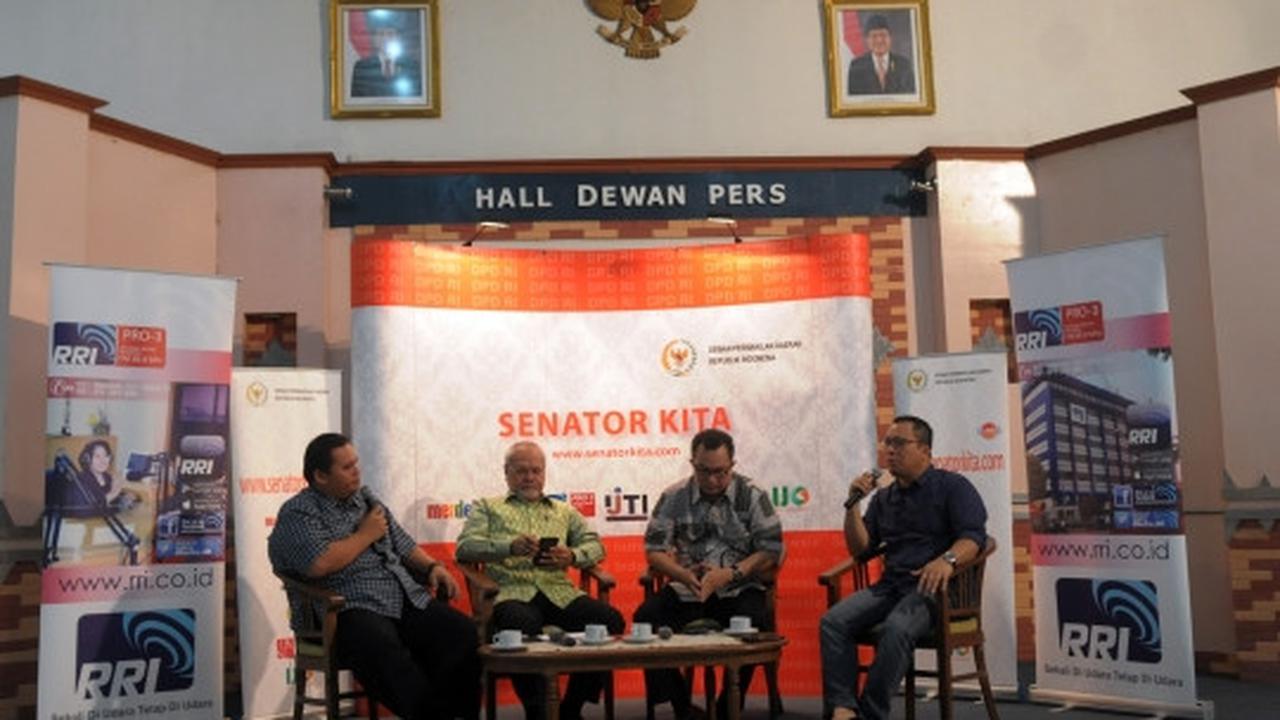 Diskusi Senator Kita, '70 Tahun Merdeka, Kesenjangan Makin Lebar'