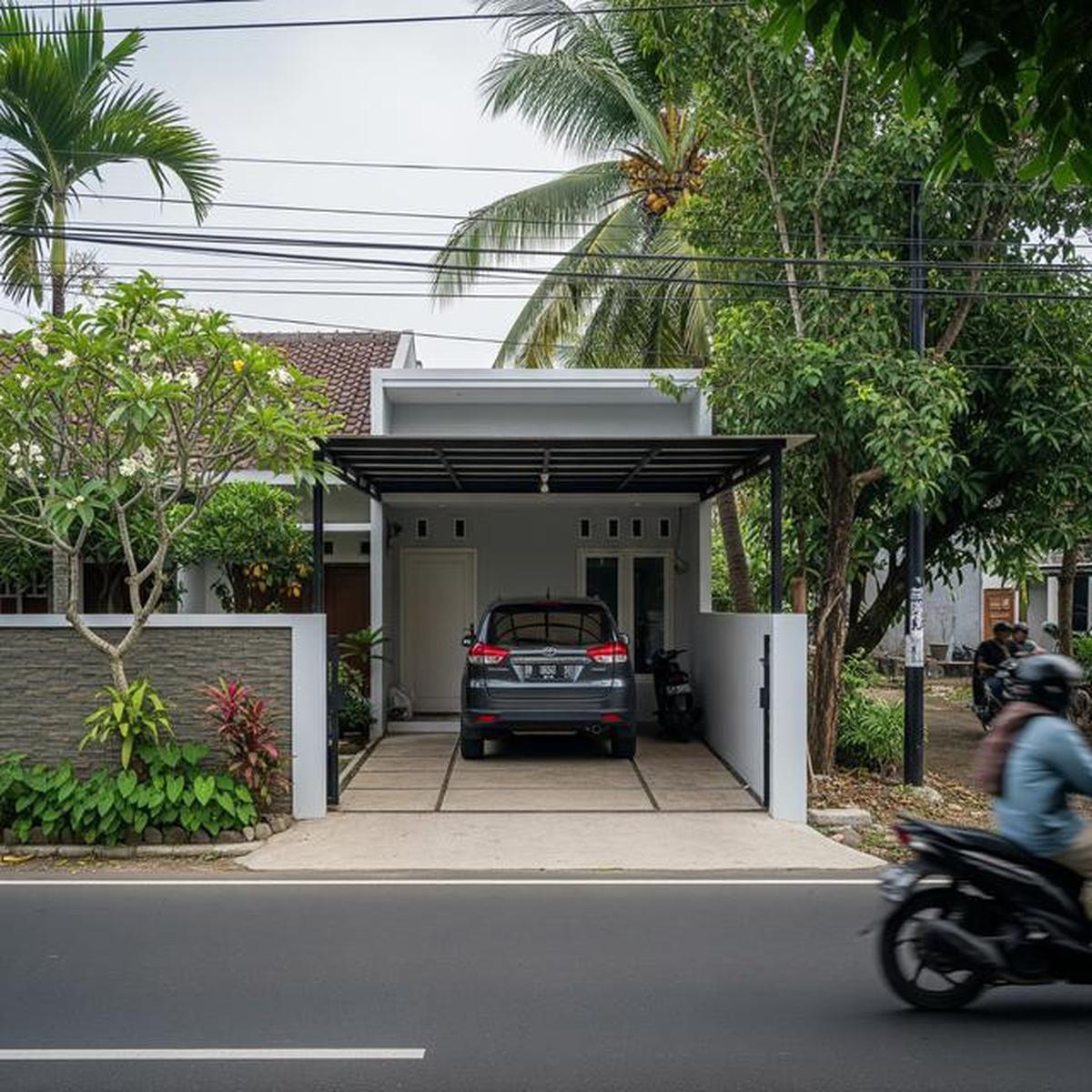 Ukuran Carport Rumah Kecil Agar Tetap Lega dan Fungsional