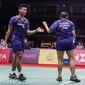 Ganda campuran Indonesia Praveen Jordan / Melati Daeva Oktavianti lolos ke perempat final Thailand Open 2021 di Impact Arena, Bangkok. (foto: [12:03, 1/14/2021] Achmad Yani: BWF-limited acces)