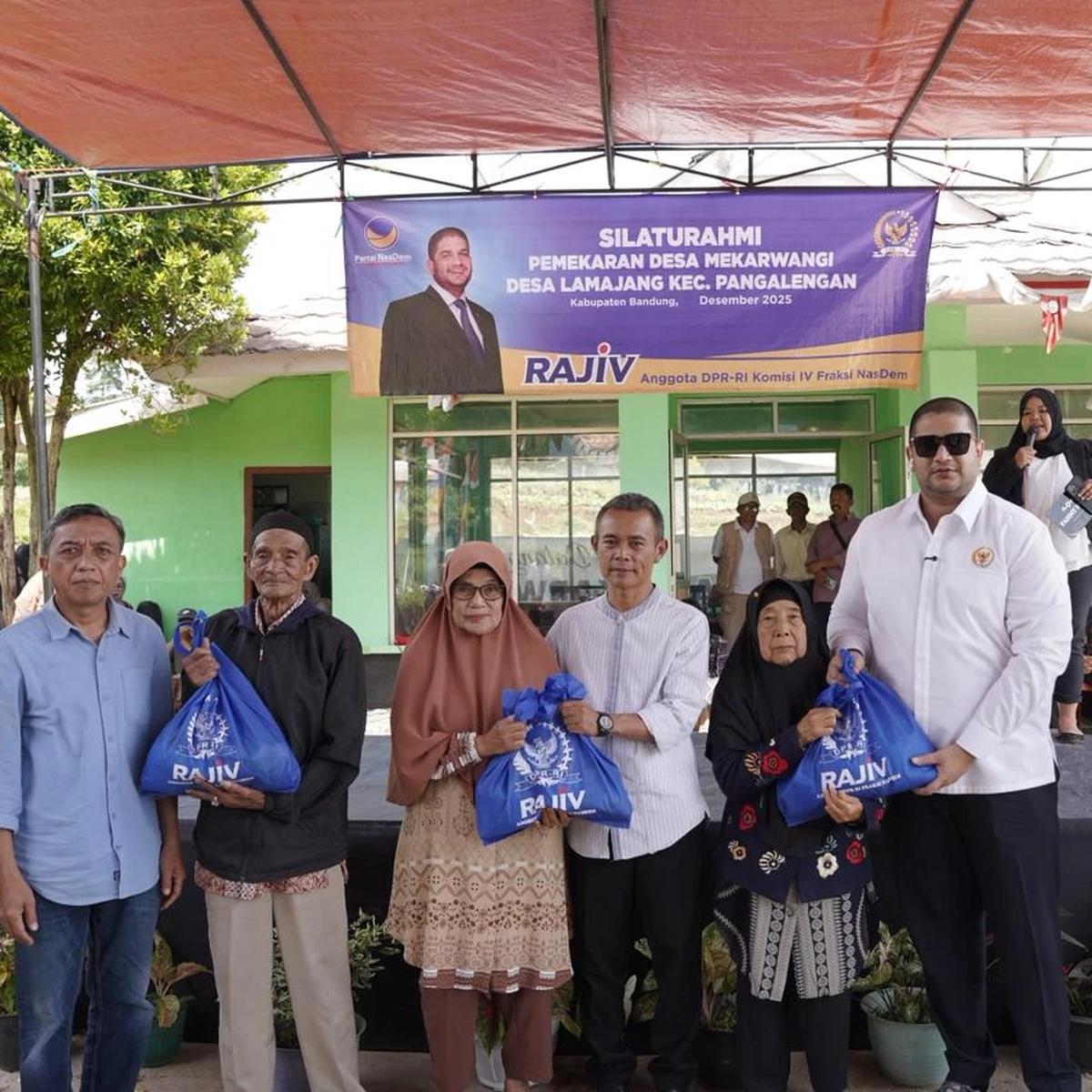 Rajiv turun ke dapil