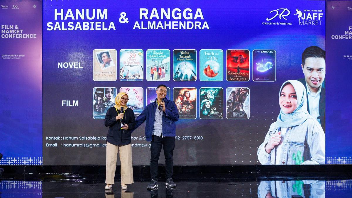 Hanum Rais Melenggang ke JAFF Market 2025, Sajikan 6 IP Termasuk Sangkakala di Langit Andalusia