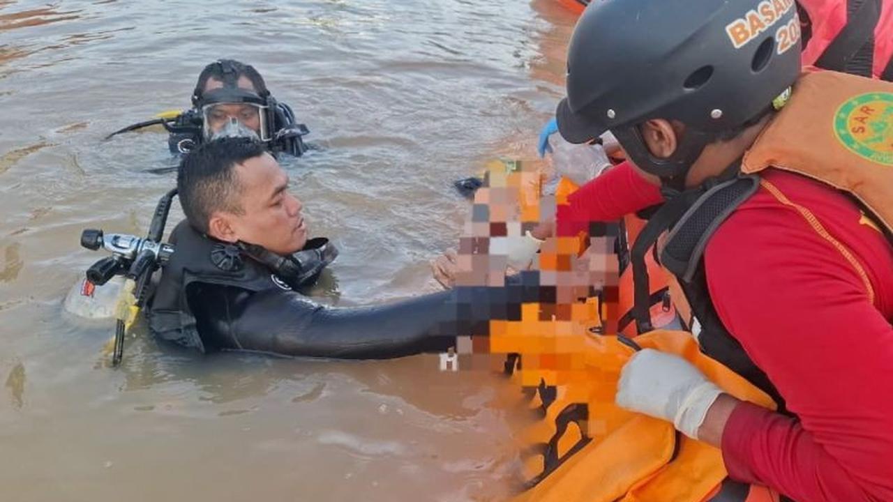 Tim SAR Gabungan Berhasil Lakukan Penemuan Korban Sungai Mahakam di Samarinda
