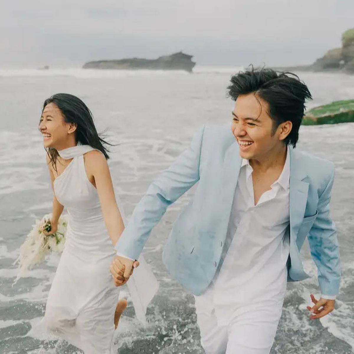8 Foto Prewedding Angga Yunanda dan Shenina Cinnamon yang Bak Adegan Film Berbagai Genre