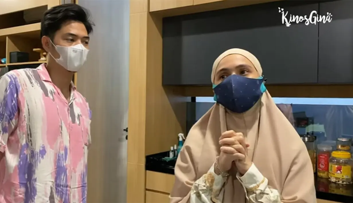 Nycta Gina dan Rizky Kinos (Youtube/KinosGina)
