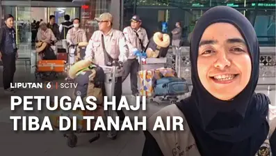 Jelang berakhirnya musim haji 2026, ratusan petugas haji yang bertugas selama musim haji kembali ke Tanah Air. Kedatangan petugas Daerah Kerja (Daker) Makkah ini disambut keluarga dan Menteri Haji dan Umrah.