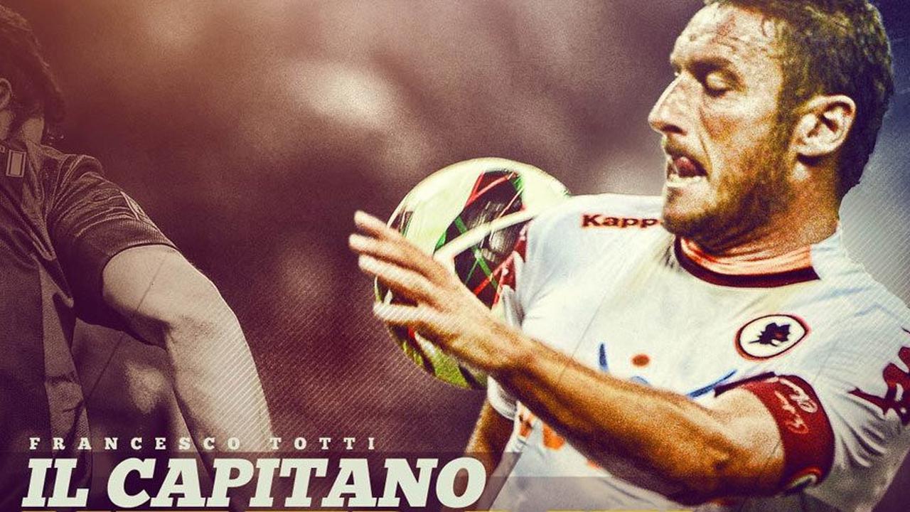 Pada Usia 48 Tahun, Francesco Totti Isyaratkan Siap Bermain Lagi
