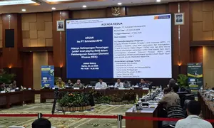 Sidang Aduan Kanal Debottlenecking Satugas Tugas Percepatan Program Strategis Pemerintah dengan Asosiasi Produsen Peralatan Listrik Indonesia.