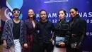 Aming, Tara Basro, Chicco Jerikho, Karina Salim, Asmara Abigail saat hadir dalam acara pengumuman nominasi Festival Film Indonesia 2019 di Plaza Indonesia, Jakarta, Selasa (12/11/2019). (Adrian Fimela.com)