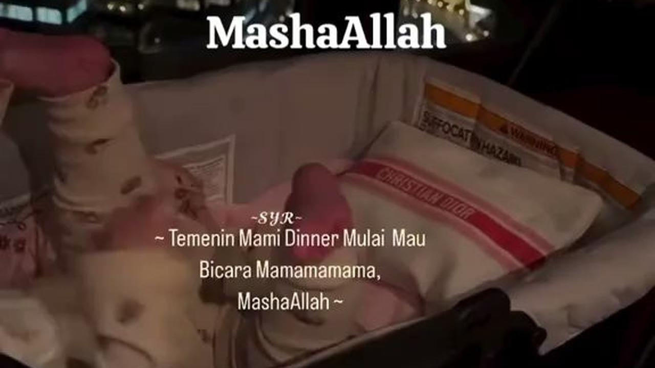 Gemasnya Saat Dengar Suara Baby R Anak Syahrini dan Reino Barack, Lembut Seperti Sang Ibunda