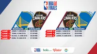 Jadwal Lengkap Siaran Langsung Final NBA di Indosiar: Warrios Vs Cavaliers