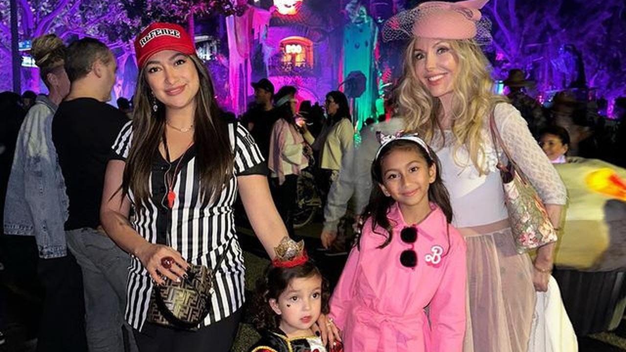 Pesona Mertua Bikin Gagal Fokus, 7 Foto Rahma Azhari Rayakan Halloween Bareng Anak