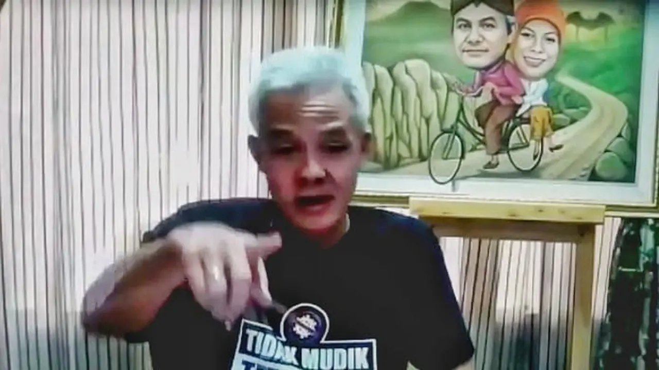 Tangkapan layar video Gubernur Jawa Tengah, Ganjar Pranowo meminta Sekda Blora mundur. (Foto: Liputan6.com/Istimewa/Ahmad Adirin)