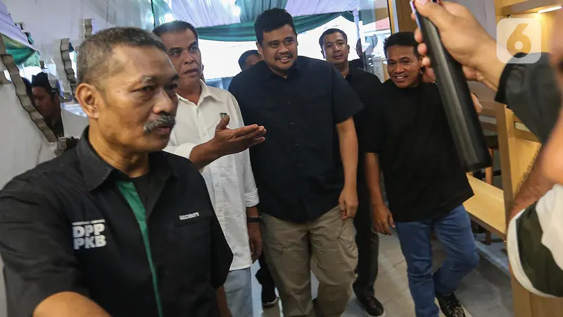 Wali Kota Medan Bobby Nasution Sambangi Markas PKB