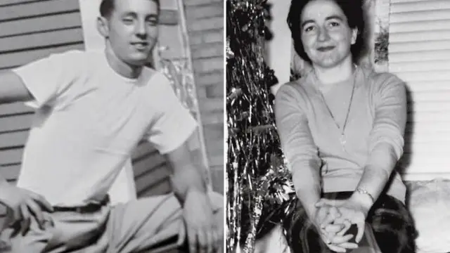 Frederick Paul dan Florence Harvey saat masih remaja/dok. Yahoo