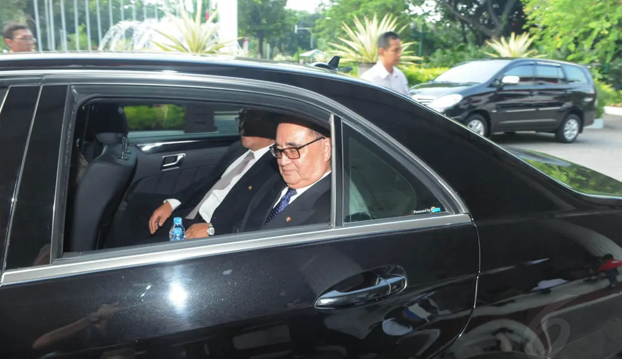 Sebelumnya, pada hari yang sama Ri Su Yong mengunjungi Presiden Susilo Bambang Yudhoyono (SBY) di Istana Negara, Jakarta, Rabu (13/8/14). (Liputan6.com/Herman Zakharia)