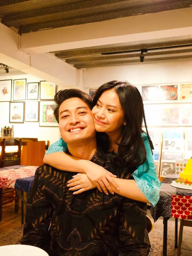 Luthfi Aulia dan Hanggini (Instagram/luthfiaulia)
