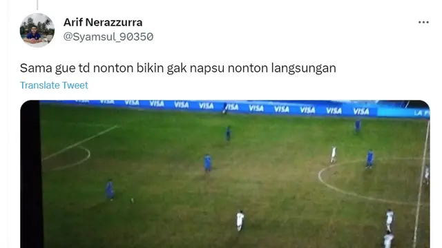 Penampakan Stadion Piala Dunia U-20 2023. (Bola.com/Dok.Twitter Arif Nerazzura).