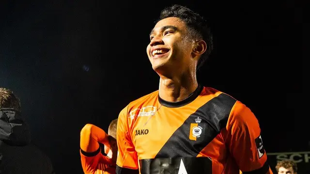 Marselino Ferdinan di KMS Deinze musim 2023/2024