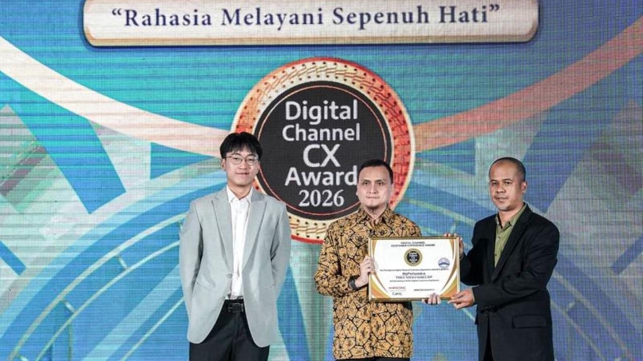 MyPertamina Raih Penghargaan Best Public Service di Ajang Digital Channel Customer Experience Award 2026