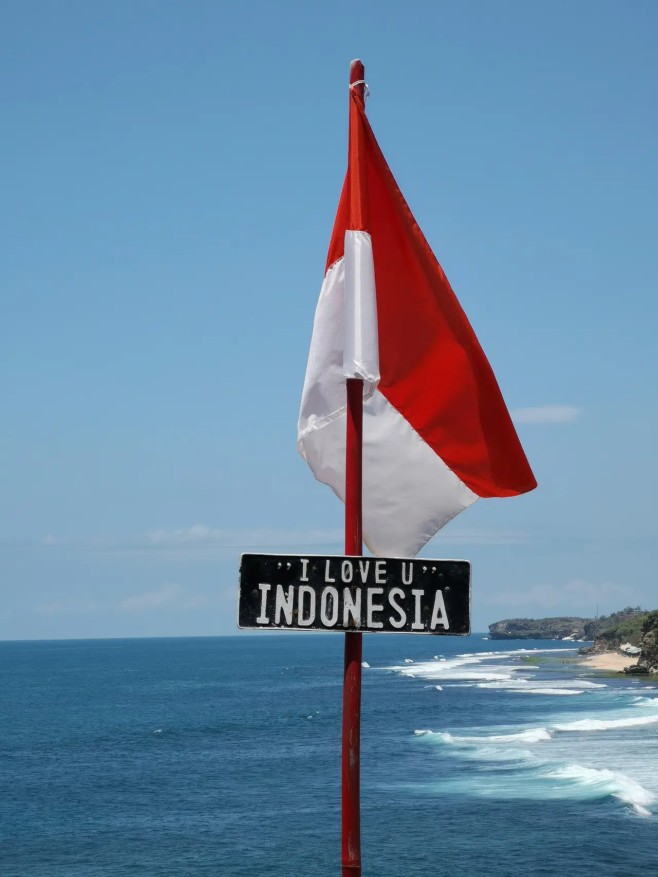 Ilustrasi Bendera Merah Putih