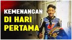 Berita video, Pembalap lokal, Arai Agaska Dibani keluar sebagai juara kategori R15 Idemitsu Junior Pro di hari pertama Yamaha Sunday Race 2023.