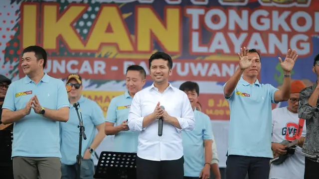 Wagub Jatim Emil Dardak bertemu nelayan Muncar Banyuwangi yang diprakarsai Pilar 08. (Istimewa)
