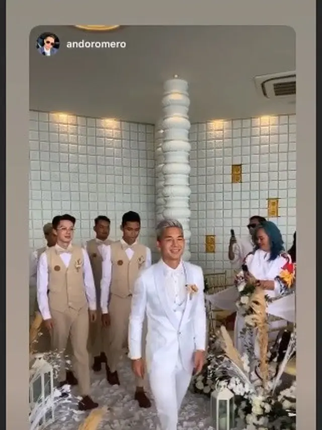 7 Momen Pernikahan Kim Kurniawan dan Elisabeth Novia di Bali