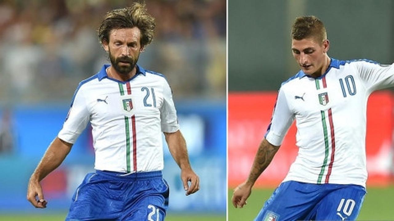 Komparasi kreativitas Pirlo vs Verratti