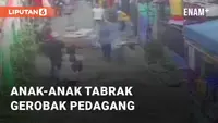 Beredar sebuah video yang menunjukkan anak-anak tabrak gerobak. Kejadian berada di Jalan Cibuntu, Kota Bandung pada Kamis (3/08/2023)