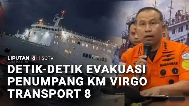 KM Virgo Kecelakaan di Laut Jawa, Basarnas Ungkap Kronologi Awal Evakuasi Penumpang