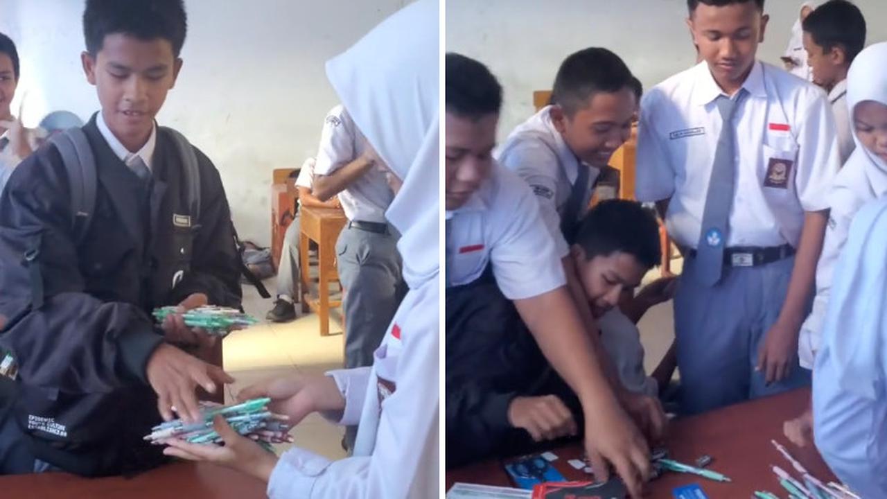 Dulu Dapat Kejutan Sepeda dari Teman Sekelas, Kini Siswa Itu Beri Hadiah Balik untuk Temannya, Aksinya Bikin Takjub