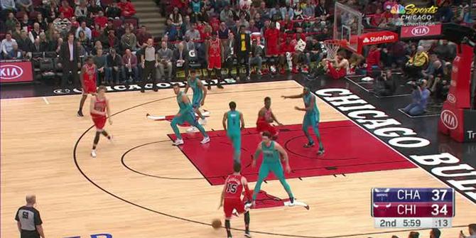 VIDEO : Cuplikan Pertandingan NBA,  Bulls 120 vs Hornets 114