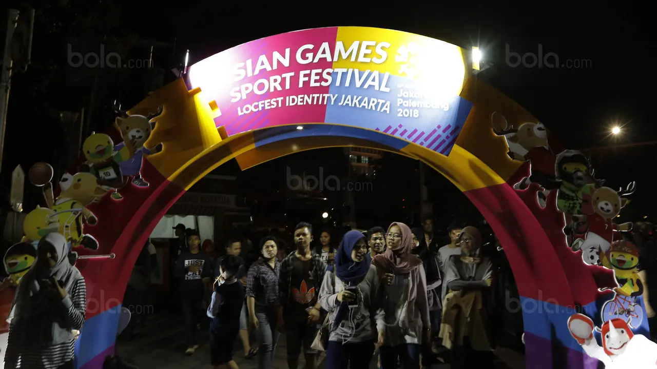 INASGOC, Asian Games Sport Festival, Asian Games 2018