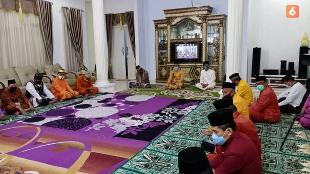 Prosesi adat Tenggeyamo dalam menentukan satu Ramadan di Gorontalo fto.Istimewa (Arfandi Ibrahim/Liputan6.com)