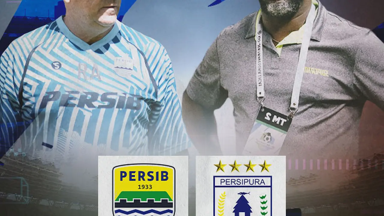 BRI Liga 1 - Duel Pelatih - Persib Bandung Vs Persipura Jayapura