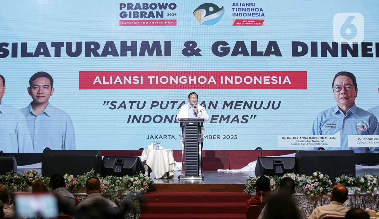 Anda Hakim optimistis Prabowo-Gibran memiliki visi dan arah yang sama dengan Aliansi Tionghoa Indonesia. (Liputan6.com/Faizal Fanani)