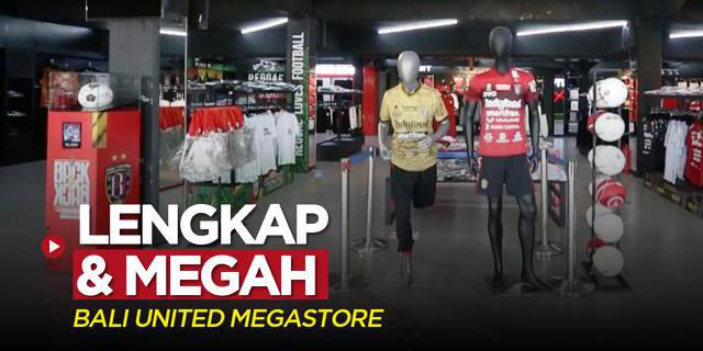 VIDEO BRI Liga 1: Bali United Megastore, Toko Merchandise Serdadu Tridatu yang Lengkap dan Megah