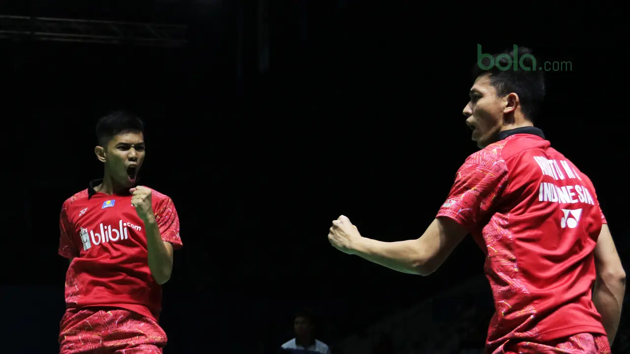 Indonesia Open 2018, Bola.com, Fajar Alfian/Rian Ardianto