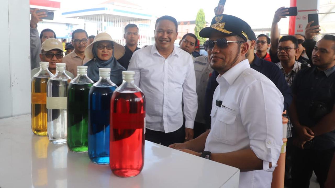 Pastikan Kualitas Produk Sesuai Standar, Gubernur Kaltim Sidak SPBU