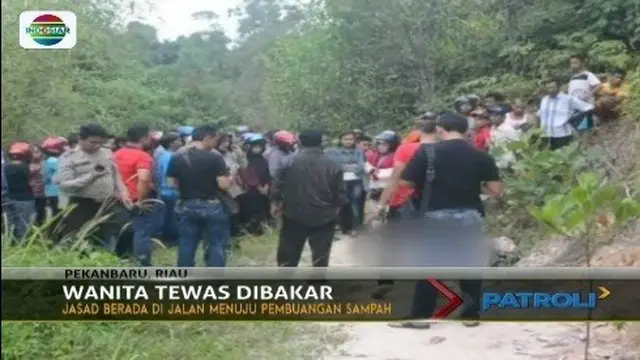 Wanita ini tewas dibakar kekasihnya di dekat tempat pembuangan sampah. Apa motifnya?