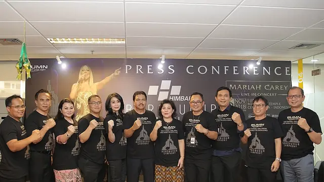 [Bintang] Preskon Konser Mariah Carey