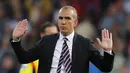 Ketika melatih Sunderland, Paolo Di Canio, melarang pemainnya memakan saus tomat, mayonnaise, fast food, minum Coca-Cola, menyanyi, dan bergosip. (AFP/Ian Kington)